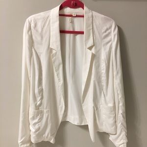 Frenchie white blazer
